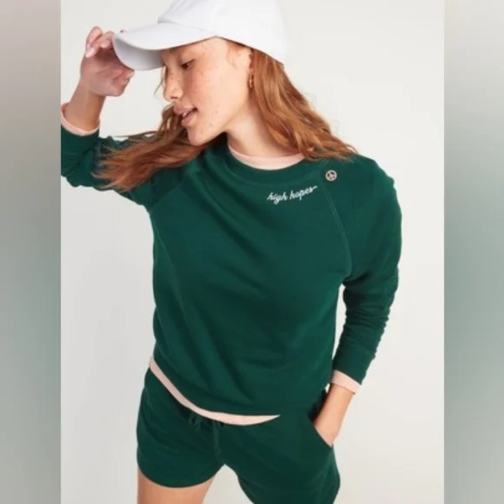 Old Navy Forest Green Sweatshirt